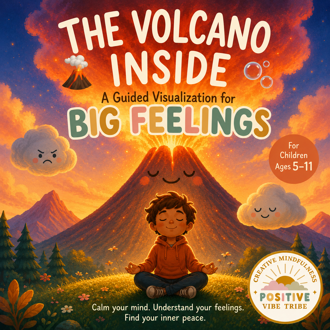 🌋 Big Feelings Experience Pack™ | Printable Activities + £7 Guided Visualisation + Bonus Digital Goodie Bag! 💫