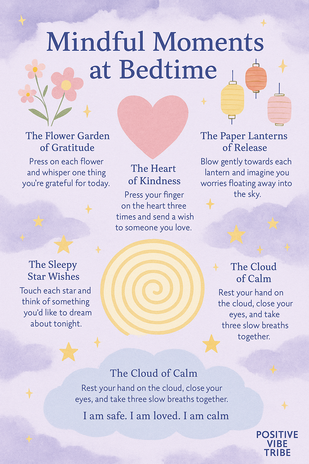 The Sleepy Star Path✨ 10-Minute Bedtime Guided Audio Experience for Kids (Ages 1–11) + Free Printable activity sheet ✏️