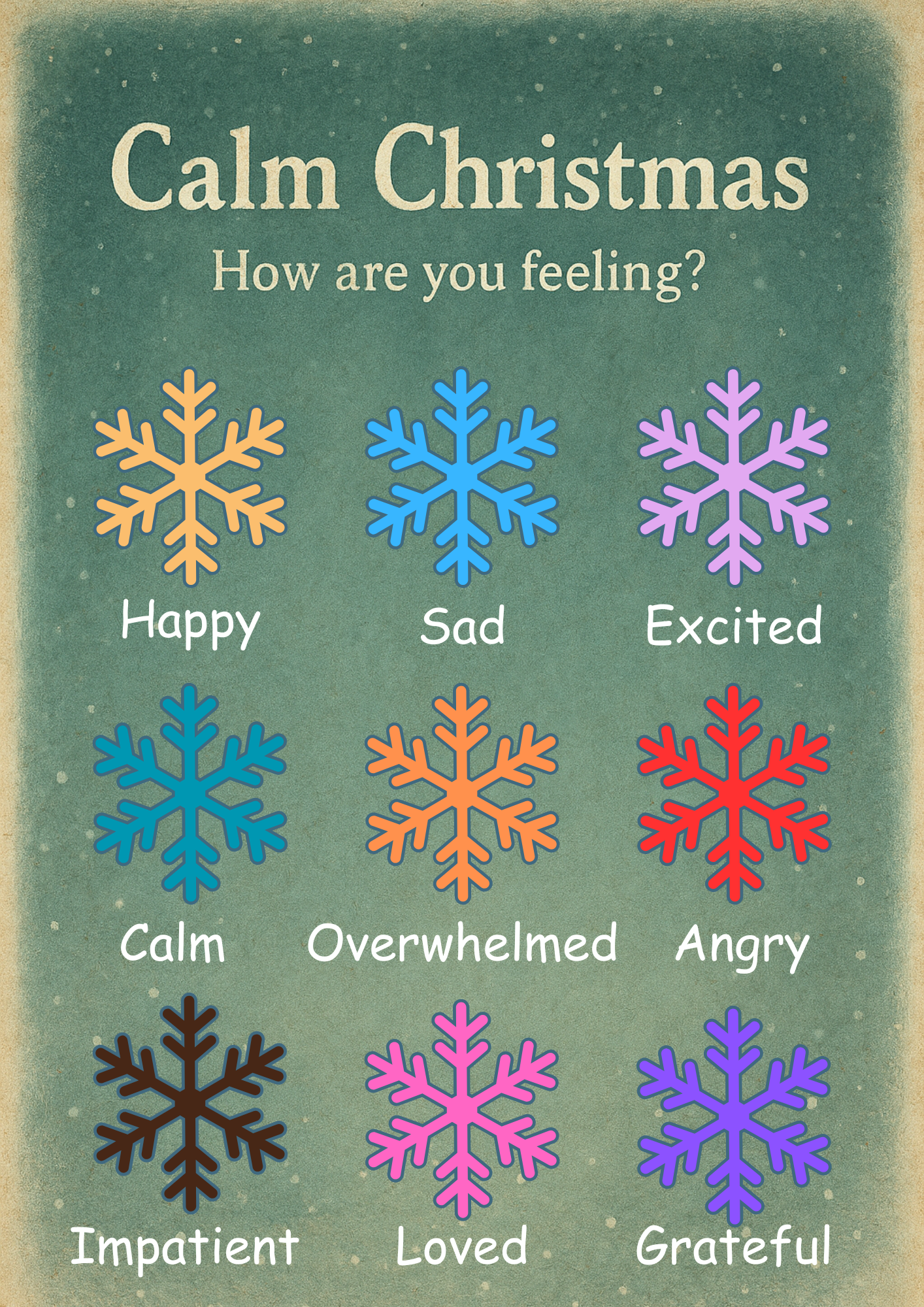 Calm Christmas- A magical Countdown guided Visualisation for kids + Christmas activity bundle printables 🎄✨