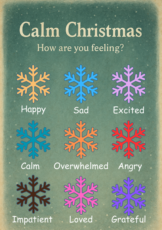 Calm Christmas- A magical Countdown guided Visualisation for kids + Christmas activity bundle printables 🎄✨