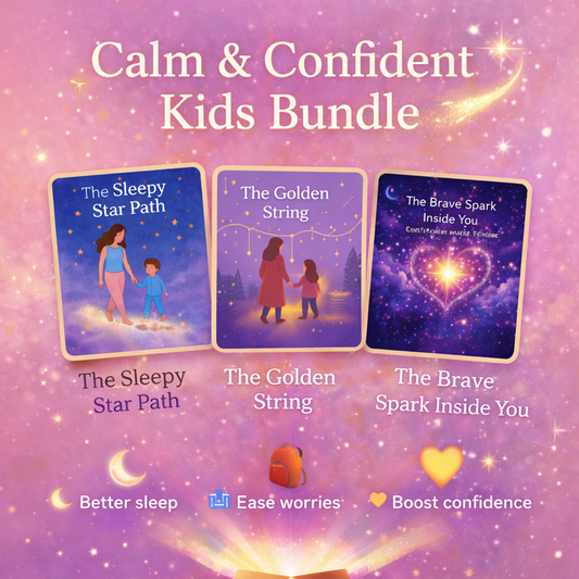 Calm & Confident Kids Bundle 💫 3 Guided Visualisations for Sleep, Confidence & Emotional Calm
