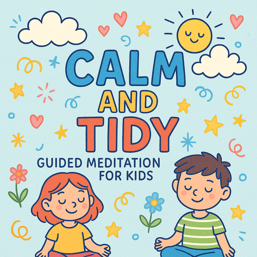 Calm & Tidy-Up – Guided Meditation + FREE Printable Activity for kids (7 minutes)