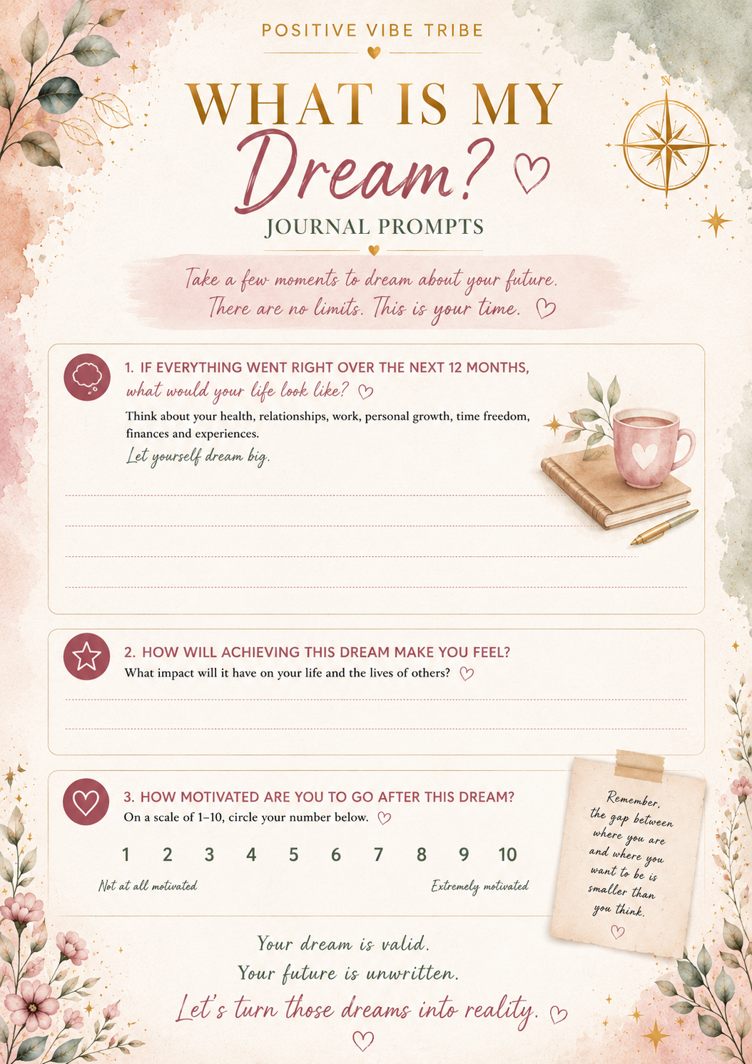 ✨ Dream to Reality- The Manifest & Mindset Experience 💫