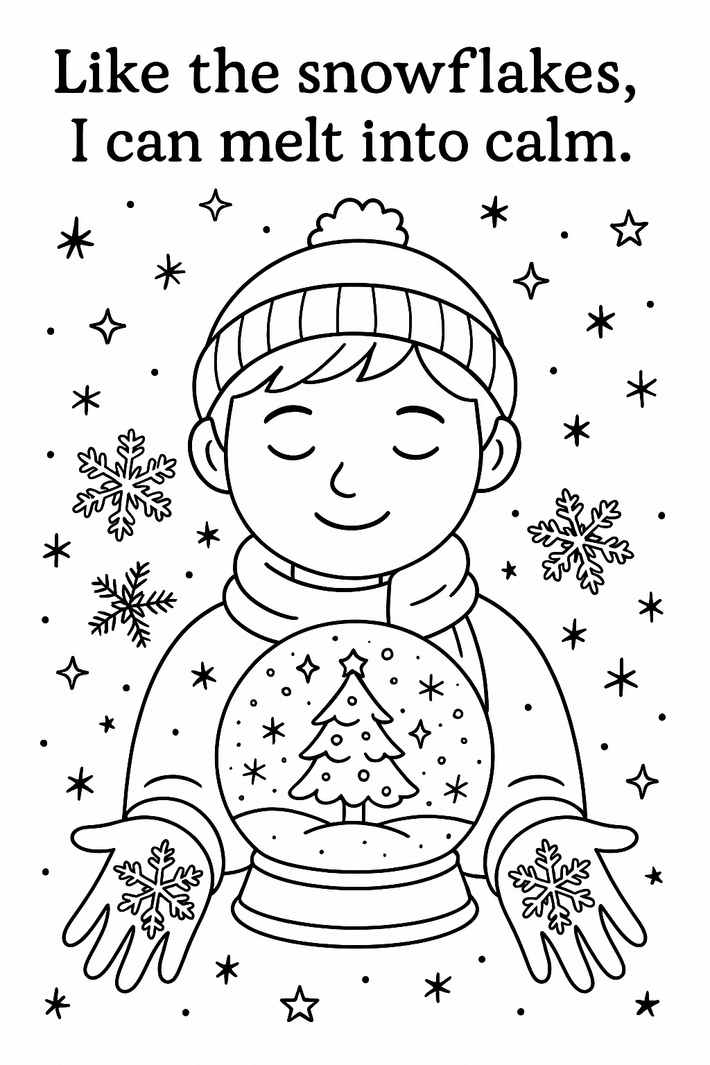 Calm Christmas- A magical Countdown guided Visualisation for kids + Christmas activity bundle printables 🎄✨