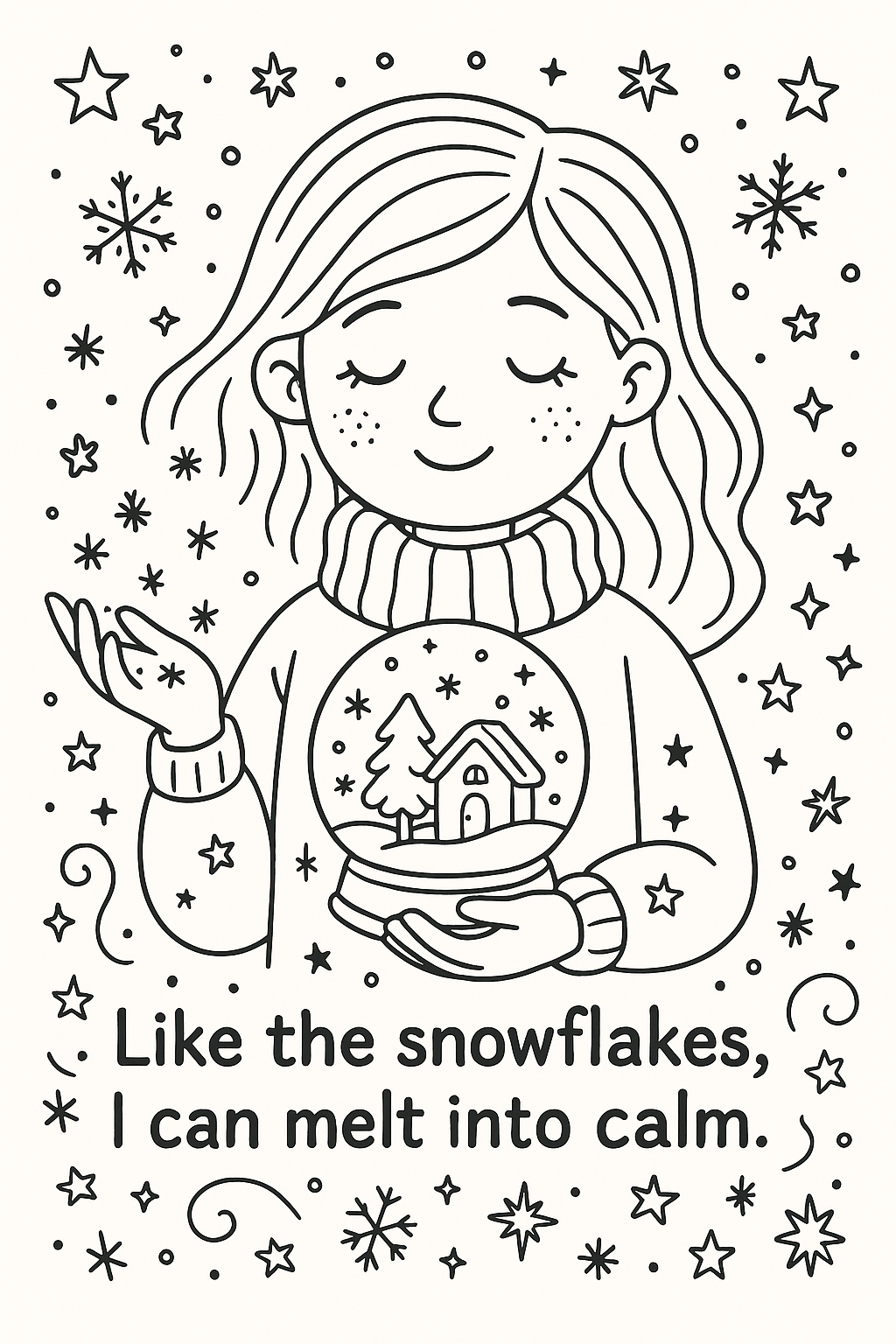 Calm Christmas- A magical Countdown guided Visualisation for kids + Christmas activity bundle printables 🎄✨