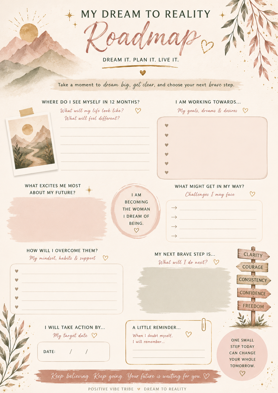 🌿 Dream to Reality Digital Goodie Bag 💫