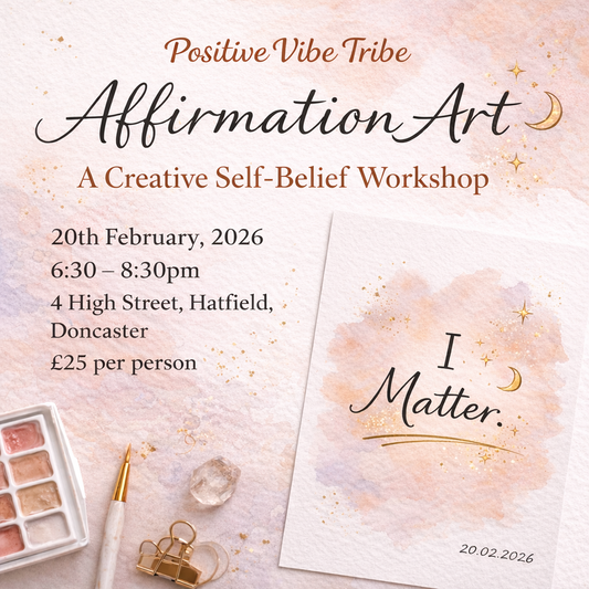Affirmation Art-A creative Self-Belief Workshop 💫🎨